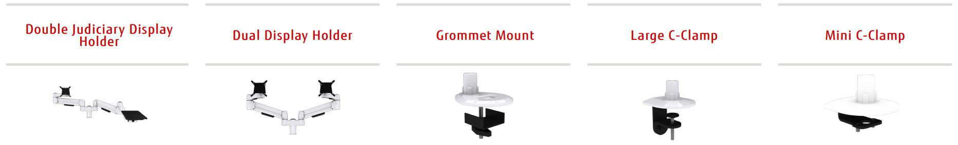 Fujitsu Display holdery i stopki